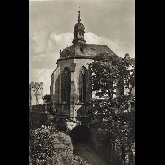 Wernerkapelle Oberwesel, Ansichtskarte 1941
